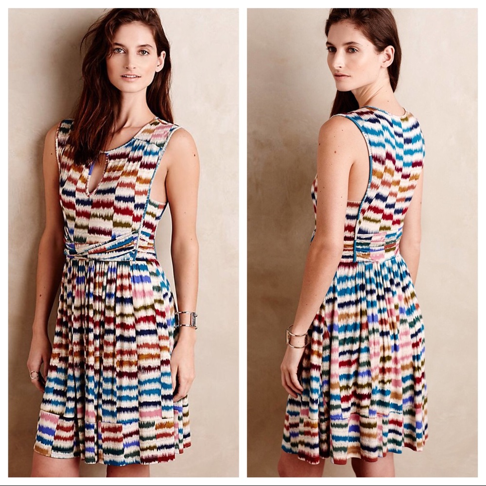 Anthro Maeve Sennebec Dress